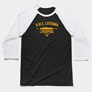 RMS Lusitania Baseball T-Shirt